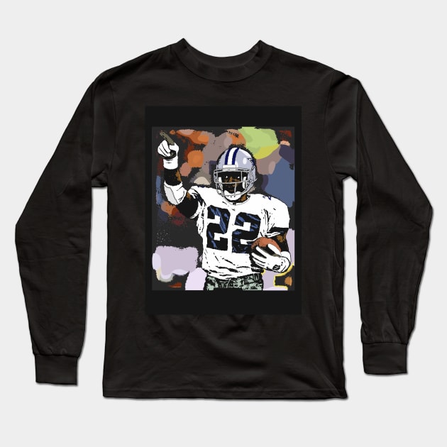 Emmitt Smith Long Sleeve T-Shirt by knightwatchpublishing